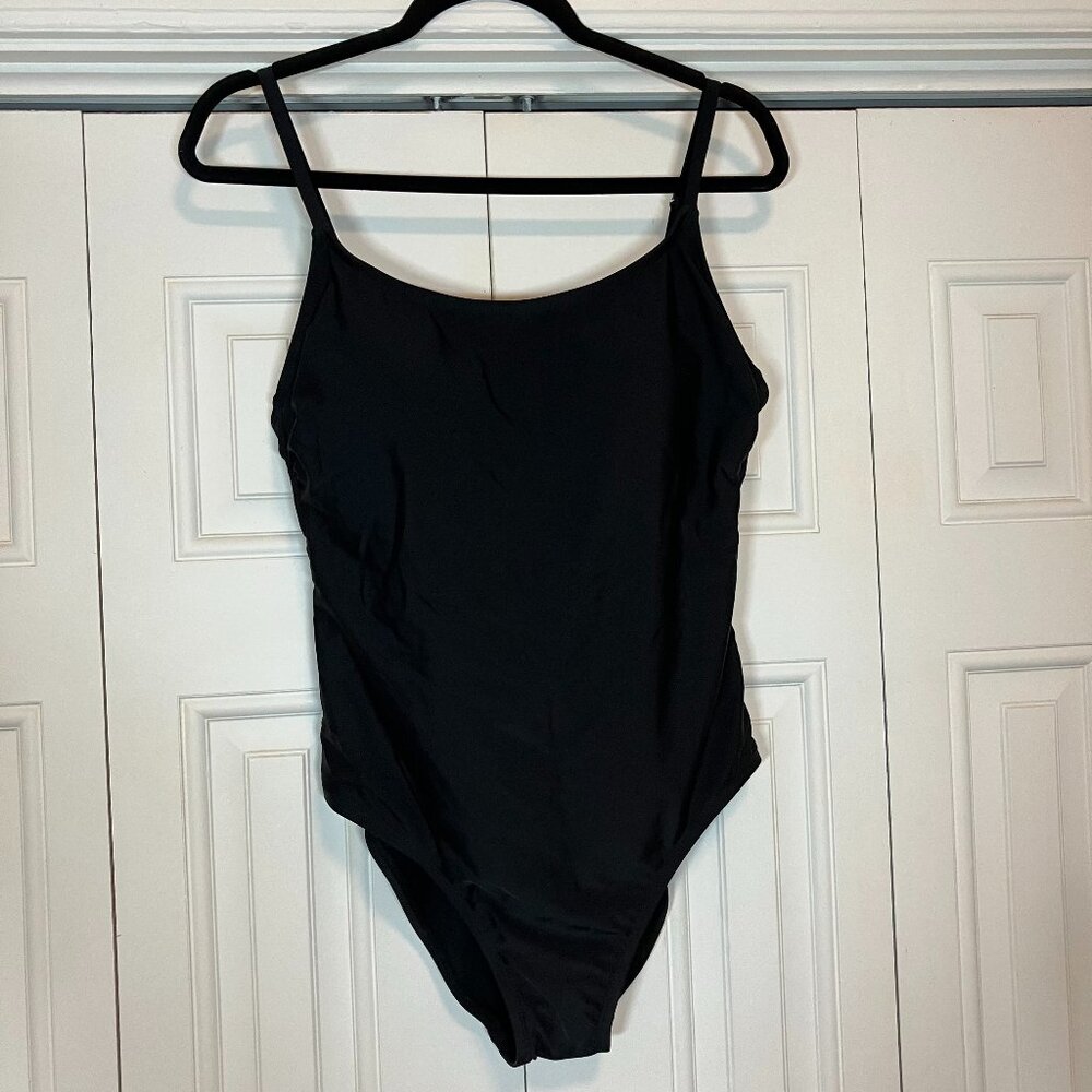 Hurley Black One Piece Swimsuit NWT Size L